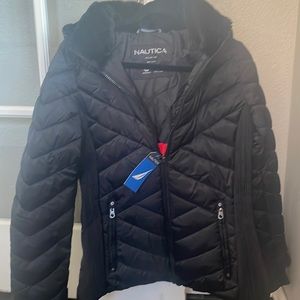 Casual Náutica black Jacket. Brand new with tags